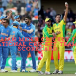 australian men’s cricket team vs india national cricket team match scorecard