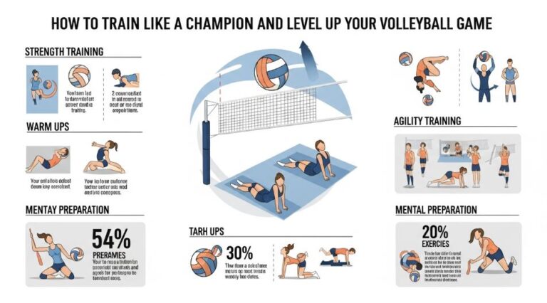 How to Train Like a Champion and Level Up Your Volleyball Game